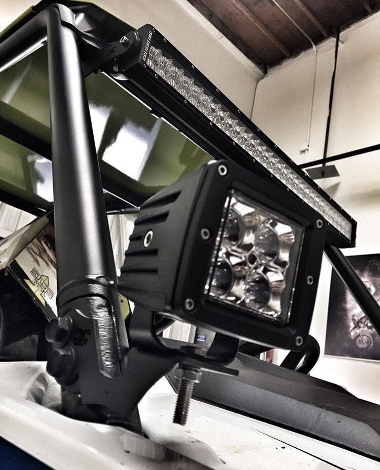 Polaris RZR 1000 & 2014+ RZR 900 30 LED Light Bar Roof Mounts – Overland  Kings