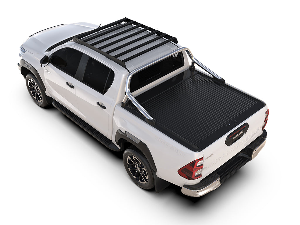 Toyota Hilux 2015 Current Slimsport Roof Rack Kit by Front