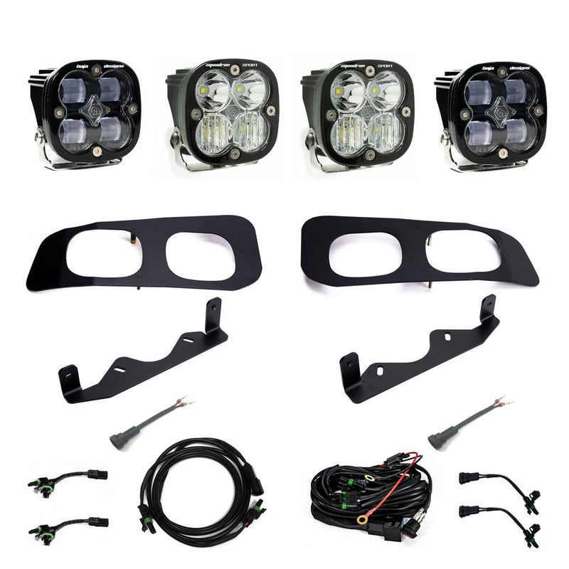 Squadron SAE/Sport Fog Pocket Kit 23-On Ford F-250/350 Super Duty SAE Fog Clear Toggle Wiring