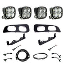 Ford Super Duty 2023-On  Dual Pro Fog Pocket Upfitter Kit Baja Designs