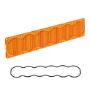 OnX6 Light Bar Lens Kit (10 Inch; Wide Cornering; Factory Amber) Baja Designs