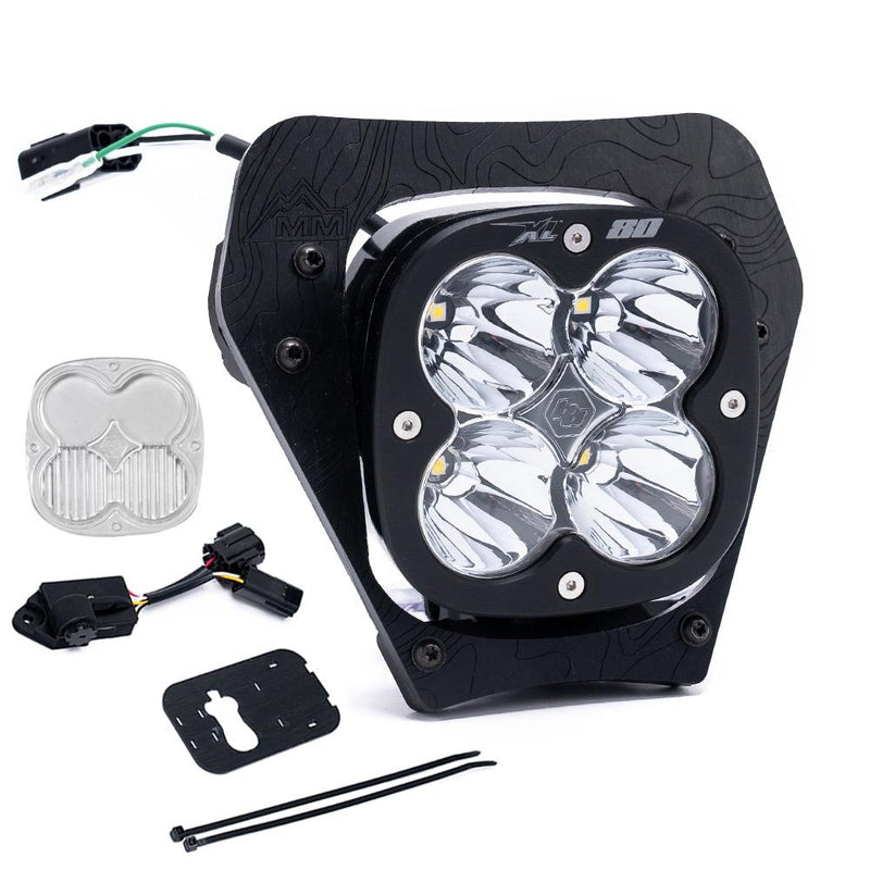 KTM XL80 D/C Headlight Kit w/ Dimmer 2024 450 XCF-W 350 XW-F 500 XW-F Spot Clear