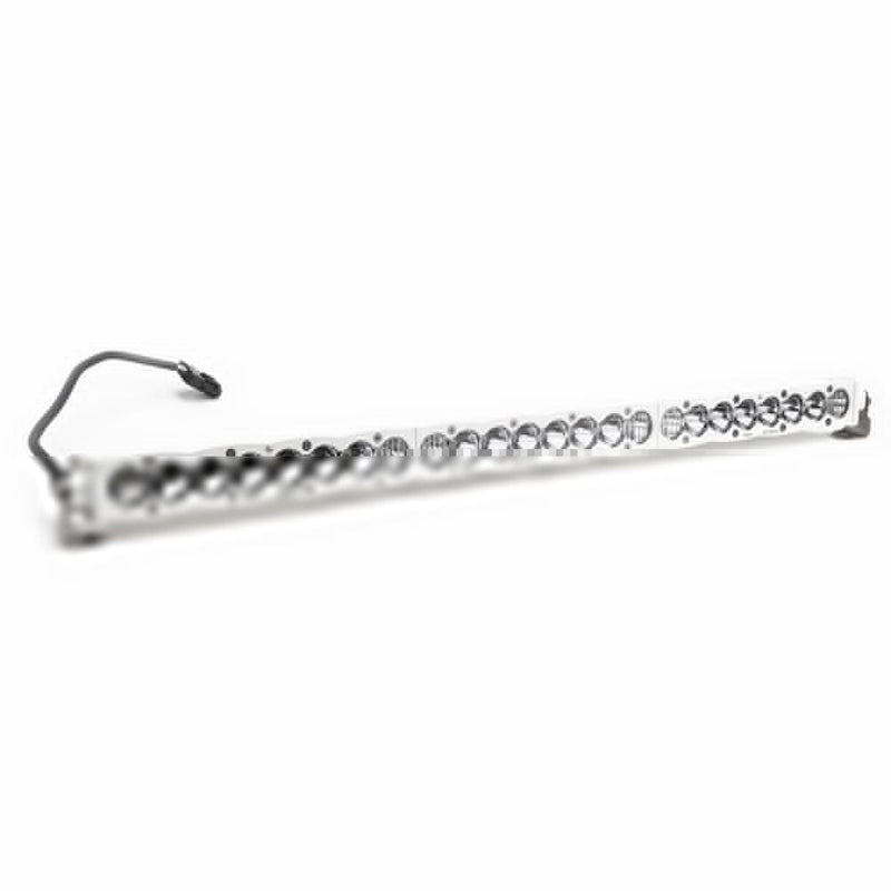 S8 White Straight LED Light Bar (30 Inch; Driving/Combo; Clear) Baja Designs