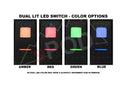 Add On Green LED 8-Switch Panel for 07-08 Jeep Wrangler JK (for SourceSE)