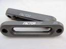 Hawse Fairlead 1.5 Inch Thick Gun Metal Gray Factor 55