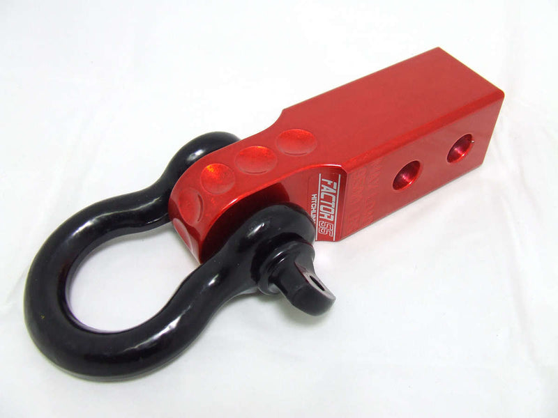HitchLink 2.0 Reciever Shackle Mount 2 Inch Receivers Red Factor 55