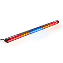 30 Inch Light Bar Solid Amber, Blue Center, Flashing Amber RTL-B Baja Designs