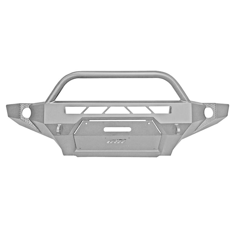 5th Gen Toyota 4Runner Baja Front Bumper 2014-2020 Powdercoat Black Aluminum