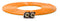 Tire Inflator Hose Replacement 288 Inch W/2 Quick Release Chucks Orange UP Down Air ( 388-2100-ORG )