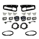 Bronco Clear SAE Fog Pocket Kit 21-Up Ford Bronco w/Upfitter Baja Designs