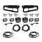 Bronco Clear SAE Fog Pocket Kit 21-Up Ford Bronco Baja Designs