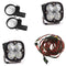 Polaris LED Light Pods 1.75 Inch Harness Horizontal Mounts Kit Squadron Sport Baja Designs