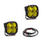 LED Light Pods Amber Lens Driving/Combo Pair Squadron Sport Baja Designs