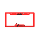 License Plate Cover Red/Black CBI Offroad