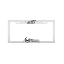 License Plate Cover White/Black CBI Offroad