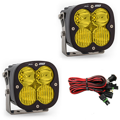 LED Light Pods Amber Lens Driving Combo Pattern Pair XL80 Series Baja Designs