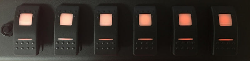 Bantam w/ 8-switch Panel Amber Switches for 09-18 Wrangler JK sPOD