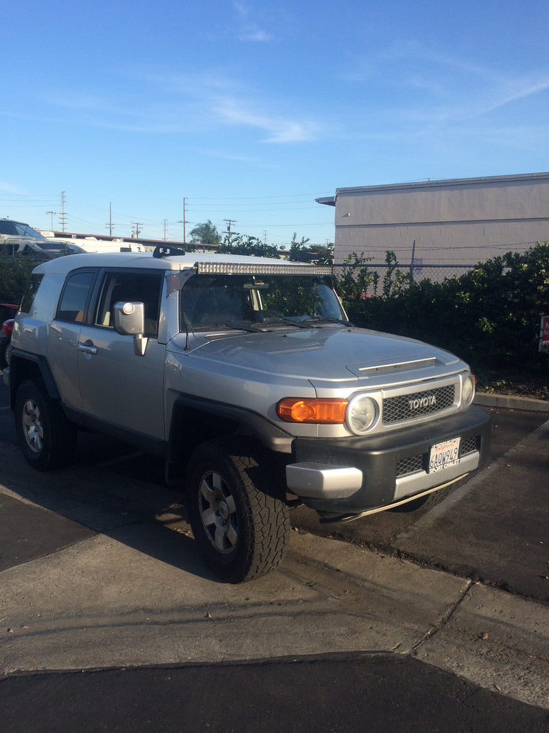 FJ Cruiser 50" Curved LED Bar Roof Mounts