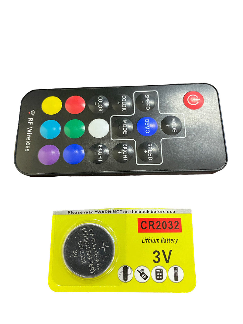 RGB LED Whip Remote Control