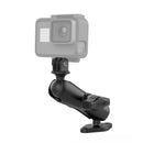 RAM¬Æ Double Ball Diamond Plate Mount with Action Camera Adapter