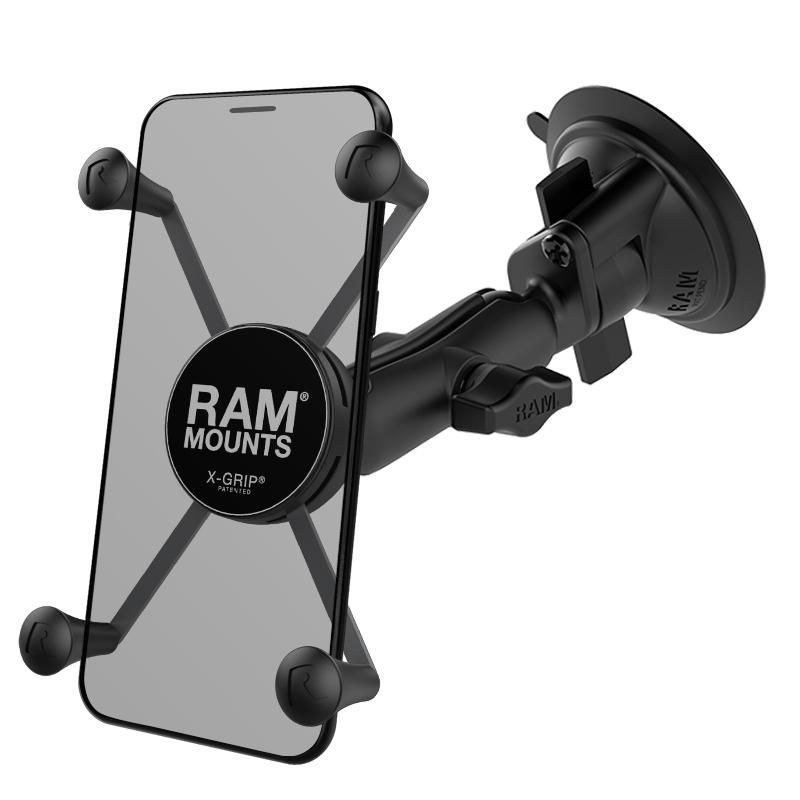 RAM¬Æ X-Grip¬Æ Large Phone Mount with RAM¬Æ Twist-Lock‚Ñ¢ Suction Cup Base
