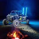 LED WHIP RGB UTV RZR off roading lights