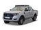 Ford Ranger T6 4th Gen Extended Cab (2012-2022) Slimline II Roof Rack Kit / Low Profile - by Front Runner