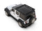 Jeep Wrangler JKU 4 Door (2007-2018) Extreme Pro Slimline II Roof Rack Kit - by Front Runner
