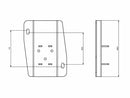 Universal Awning Brackets - by Front Runner