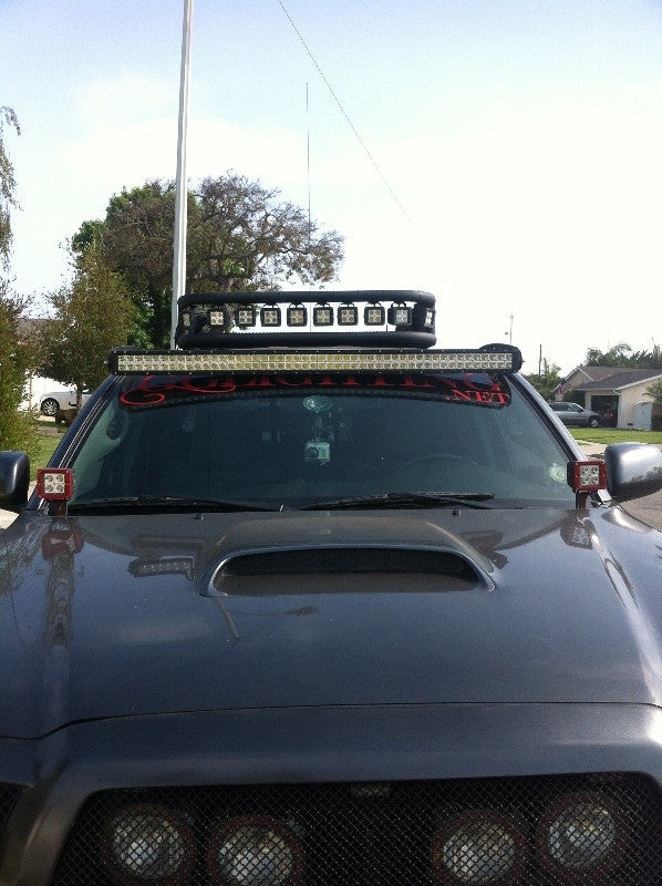 2005+ Tacoma Straight 50" LED Light Bar Roof Mounts